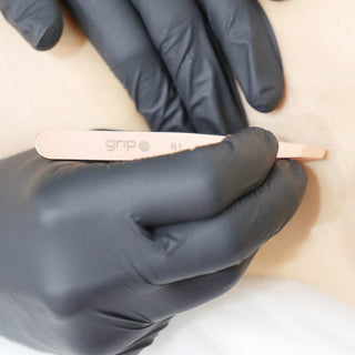 GRIP Tweezers Slanted Tip