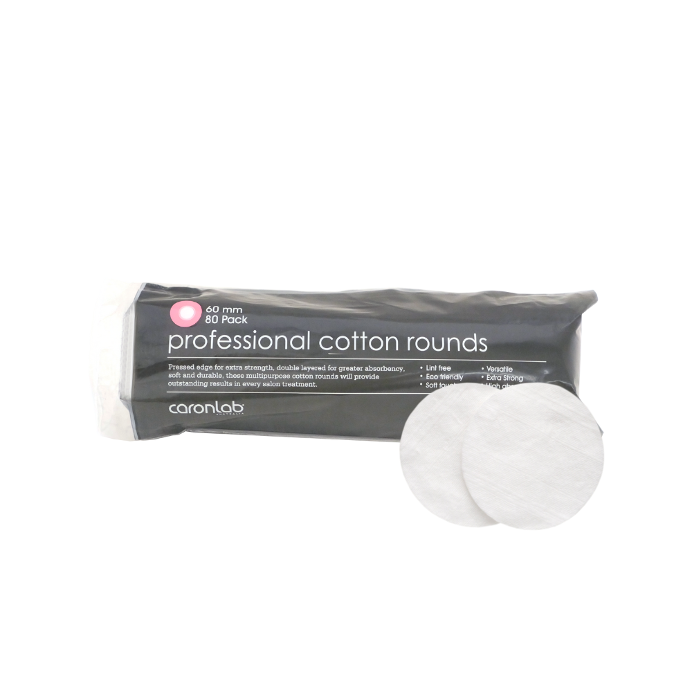 Caron Disposable Cotton Rounds 80Pk