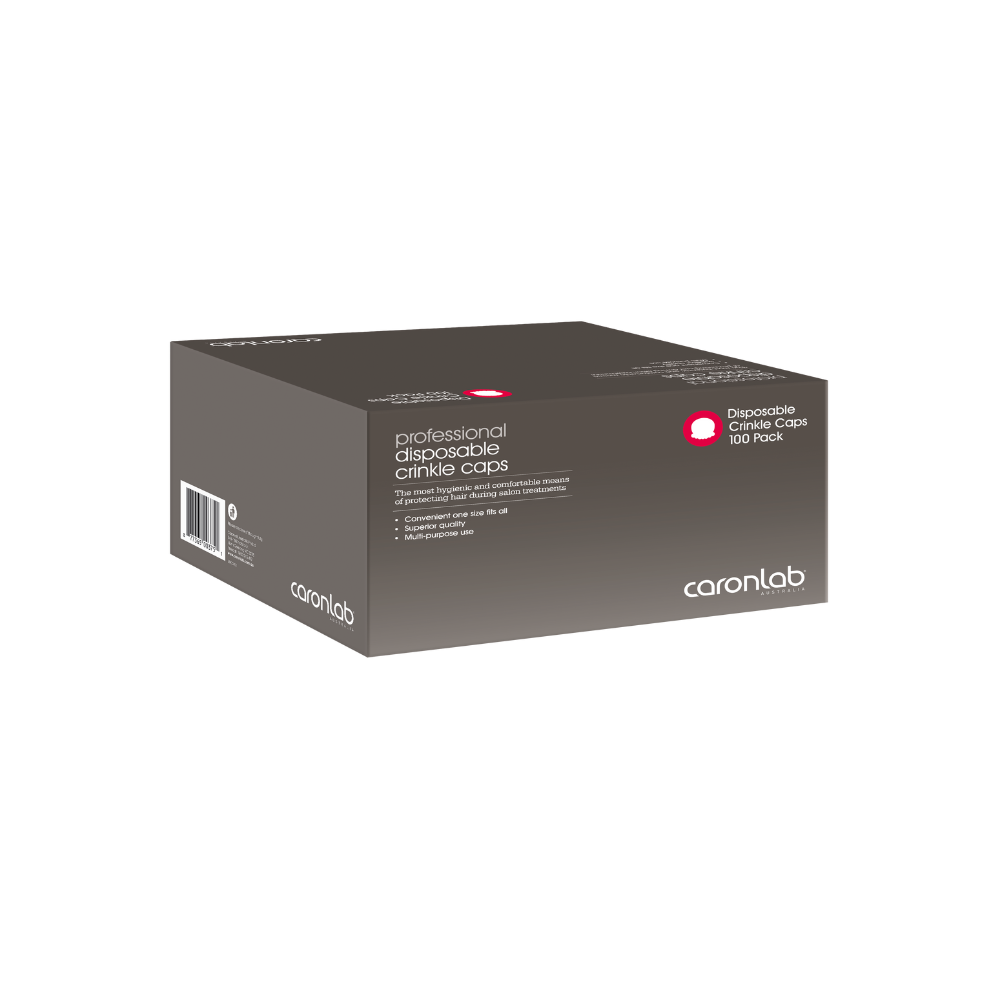 Caron Disposable Crinkle Caps 100pk