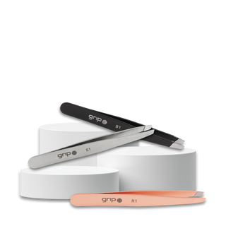 GRIP Tweezers Slanted Tip