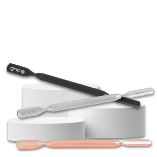 GRIP Cuticle Pusher - Stainless Steel
