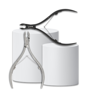 GRIP Cuticle Nippers - Stainless Steel