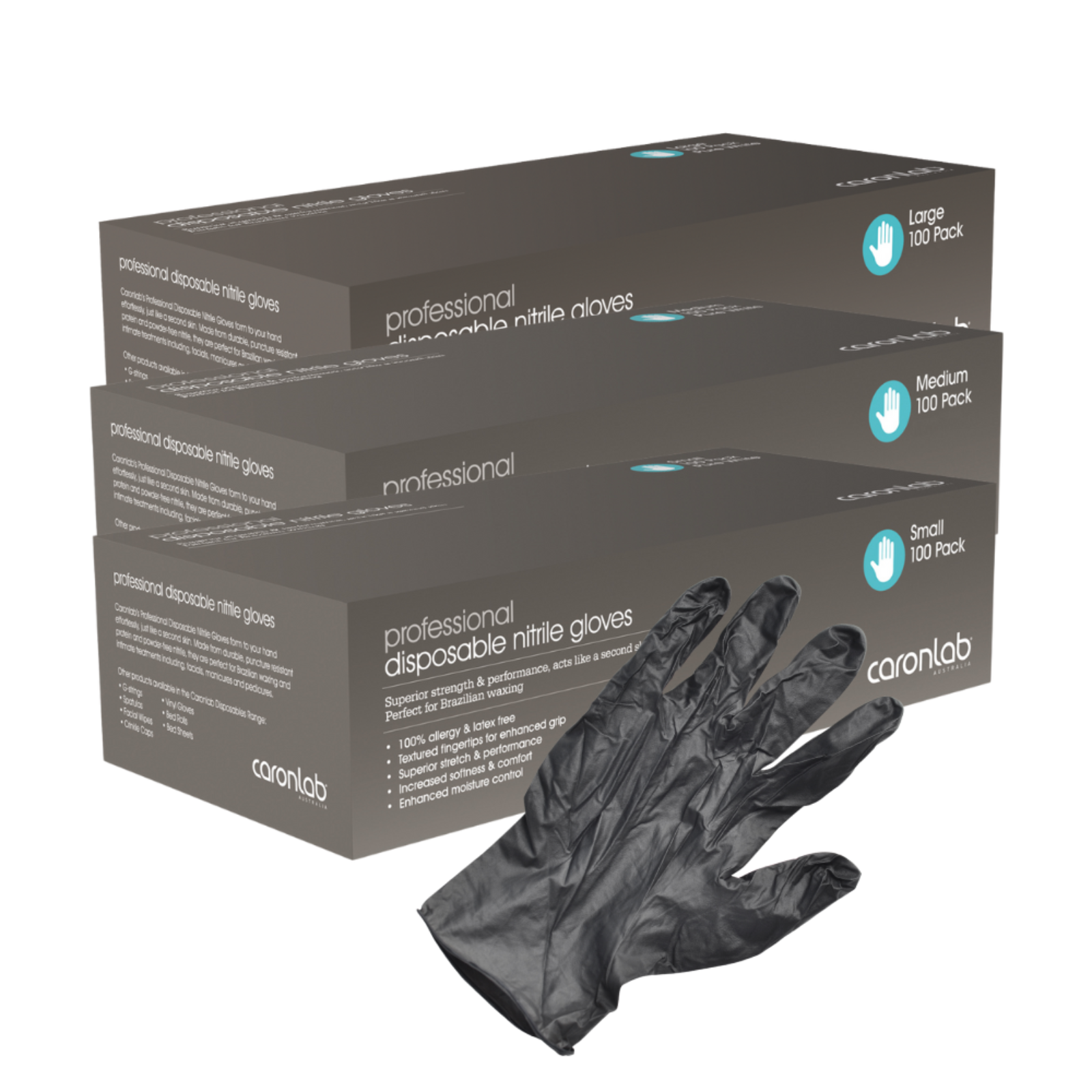 Caron Disposable Gloves Nitrile