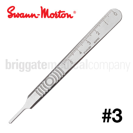 Swann Morton Stainless Steel Blade Handle