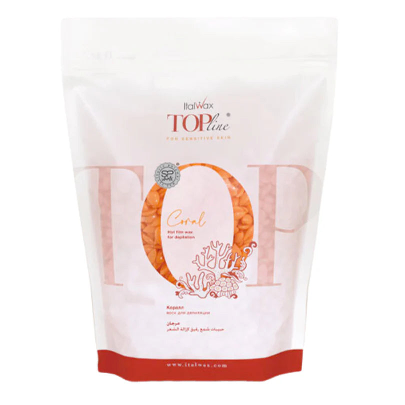 Italwax Hard Wax Top Line - Coral 750g