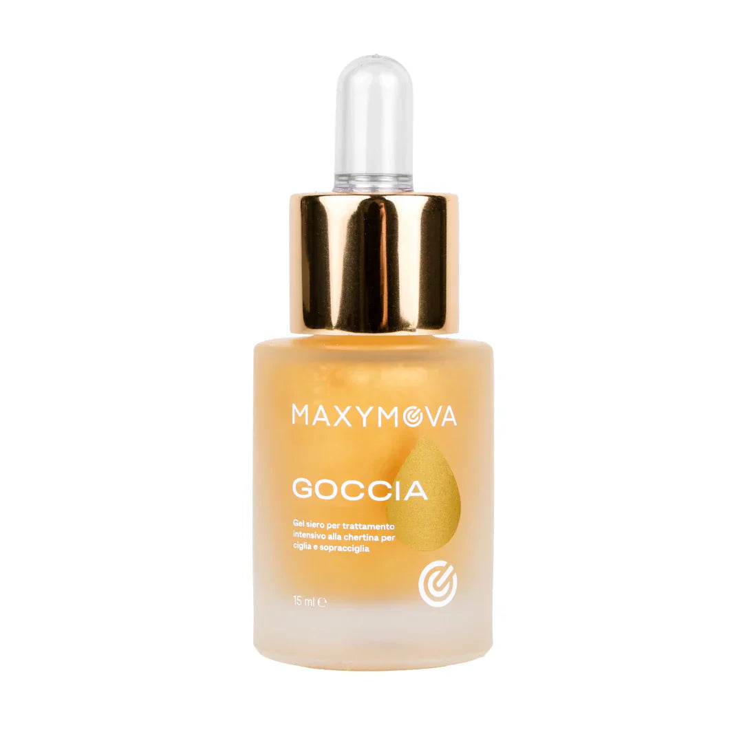 MaxyMova- Gold Goccia Keratin Lash & Brow Treatmnet Serum (15ml bottle)