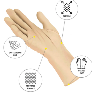 Proval Securitex PF Latex Exam Gloves