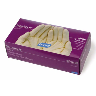 Proval Securitex PF Latex Exam Gloves