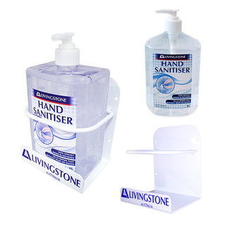 Livingstone Antibacterial Hand Sanitising Gel with Pump